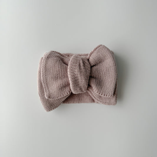 Knitted Headband - Dusty Lilac