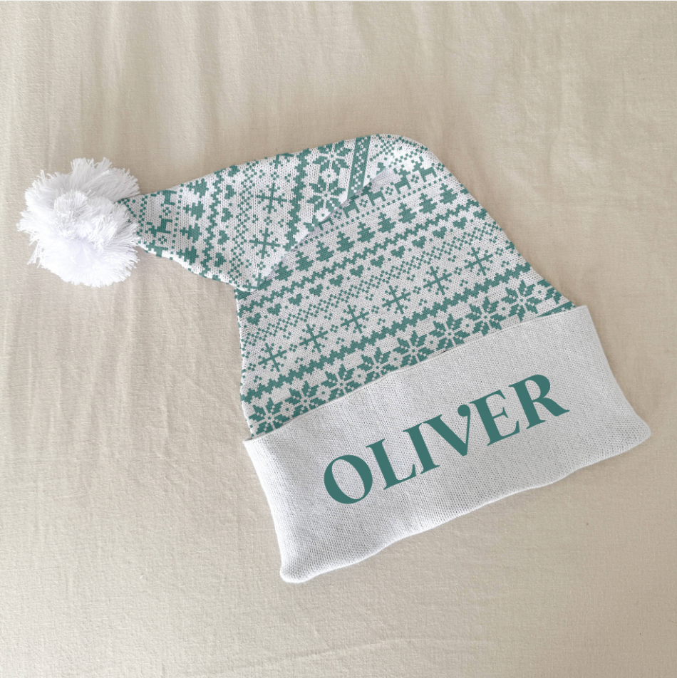 Fair Isle Christmas Hat