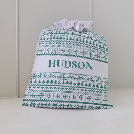 Fair Isle Santa Sack