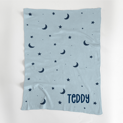 Moon and Star Blanket