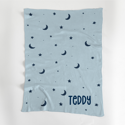 Moon and Star Blanket