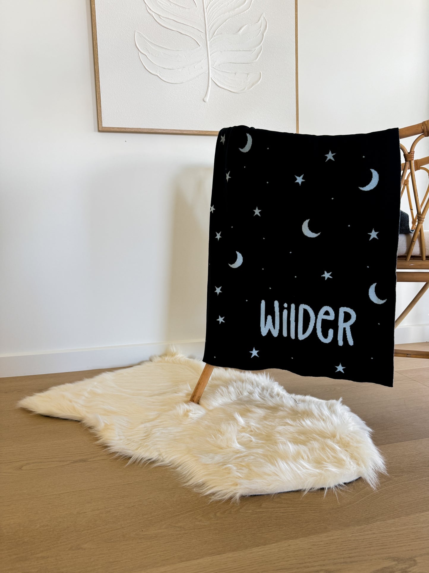 Moon and Stars Blanket