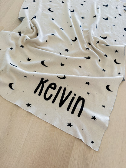 Moon and Stars Blanket