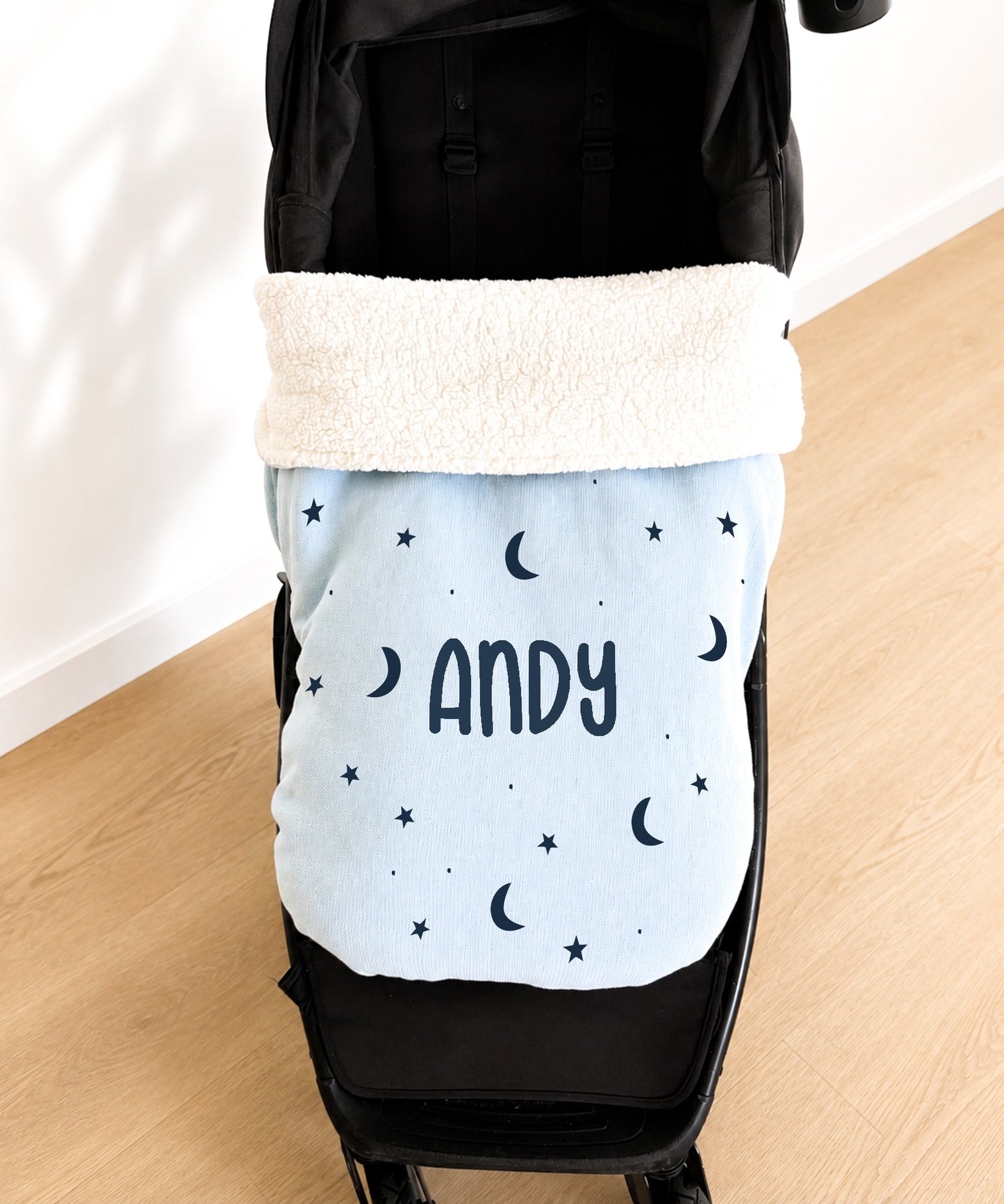 Moon and Star Pram Pouch