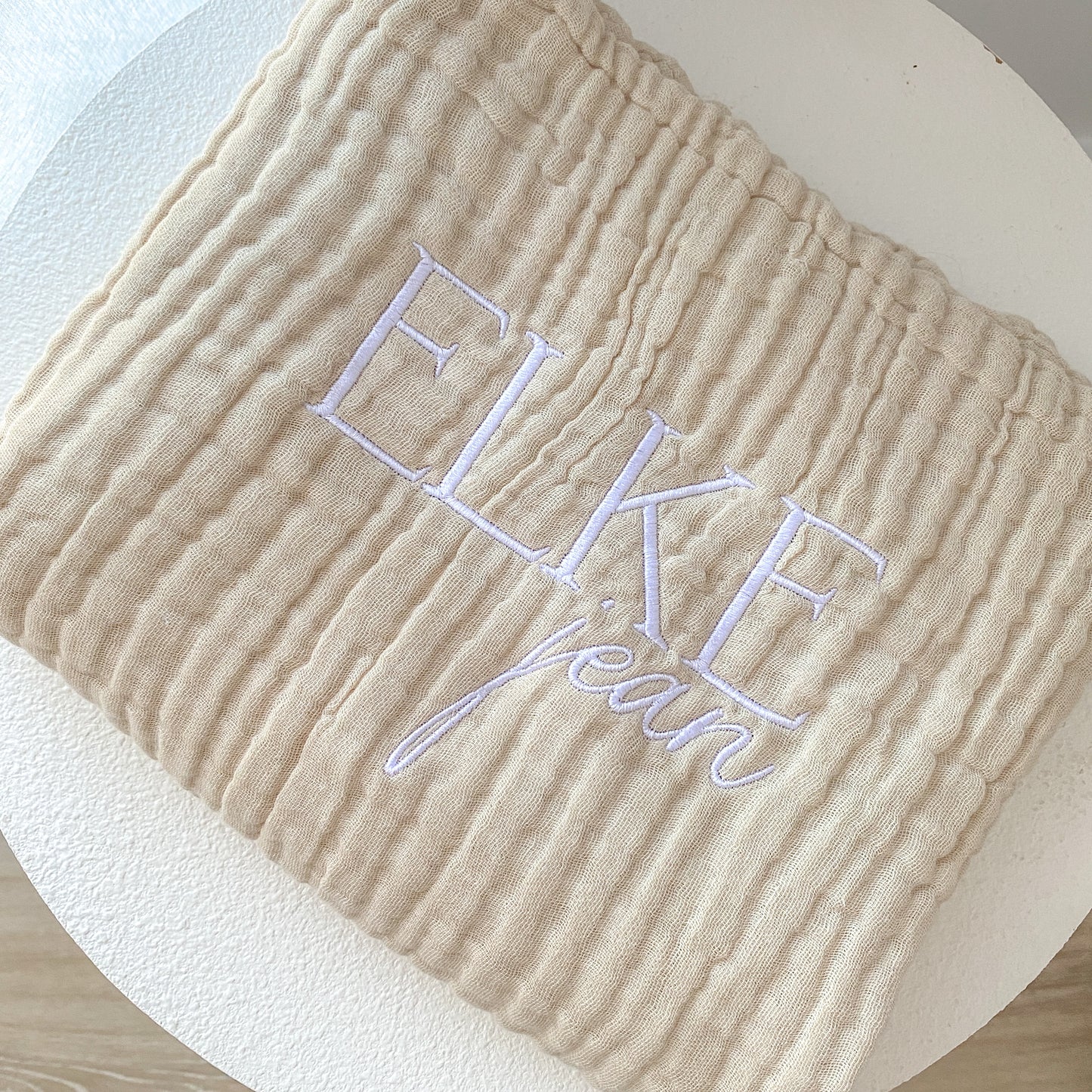 Muslin Blanket - Oat image 3