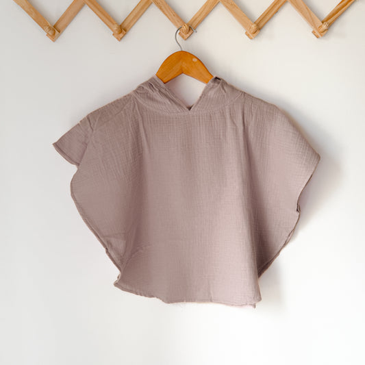 Muslin Poncho - Cocoa image 0